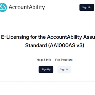 AccountAbility E-Licensing Platform is a Step Towards “Next Generation” Sustainability Assurance & Resources card image
