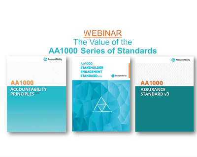 Webinar: The Value of the AA1000 Series of Standards card image